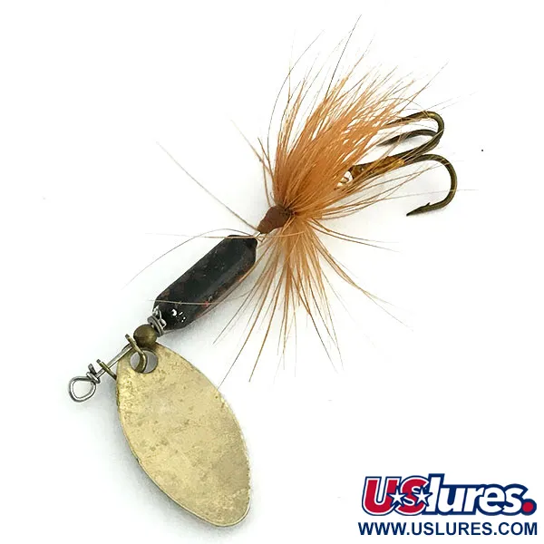 Yakima Bait Worden’s Original Rooster Tail, золото, 1,77 г, блешня оберталка (вертушка) #8984