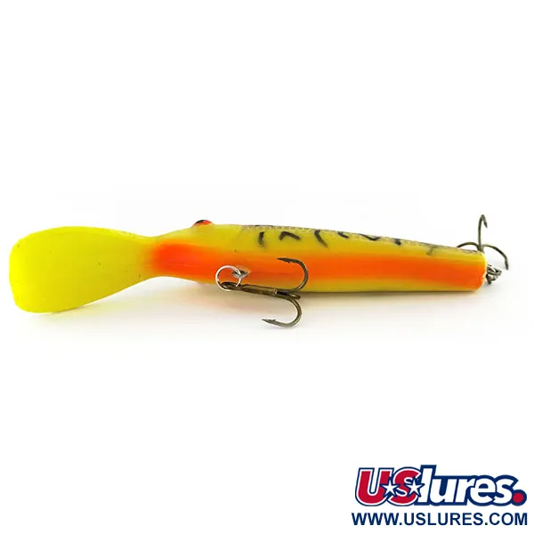 Lindy / Little Joe Lindy Little Joe Master's Series Baitfish UV, жовтий/коричневий тигр, 12 г, воблер #8991