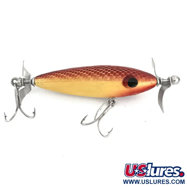  Luhr Jensen Wood Chopper, бордовий/білий, 14 г, воблер #8992