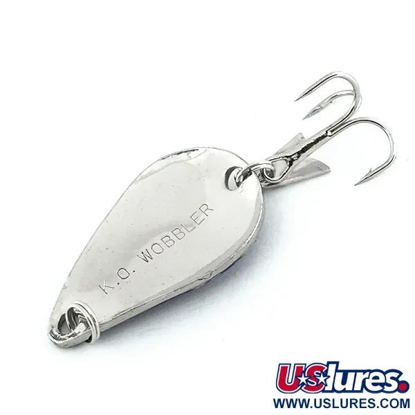 Acme K.O. Wobbler, нікель/фіолетовий, 7 г, блесна коливалка (колебалка) #9004