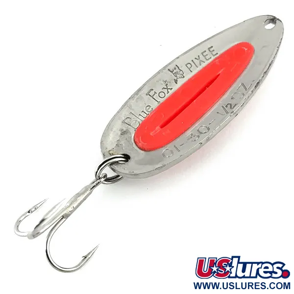  Blue Fox Pixee, карбований нікель/рожевий, 14 г, блесна коливалка (колебалка) #9006