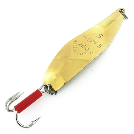 Mepps Syclops 3 Custom, золото/зелений/червоний, 26 г, блесна коливалка (колебалка) #9009