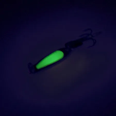 Bay de Noc Swedish Pimple UV (світиться в ультрафіолеті), нікель/шартрез, 2 г, блесна коливалка (колебалка) #9013