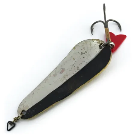 EGB Swiss made, срібло/золото/червоний/коричневий, 14 г, блесна коливалка (колебалка) #9024