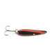 Worth Chippewa Steel Spoon, чорний/яскраво-червоний/нікель, 6 г, блесна коливалка (колебалка) #9043