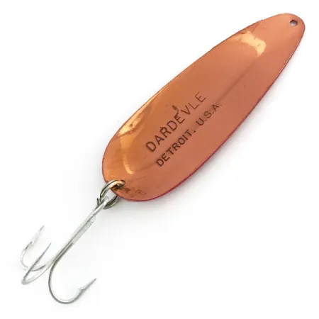 Eppinger Dardevle, червоний/білий/мідь, 28 г, блесна коливалка (колебалка) #9048