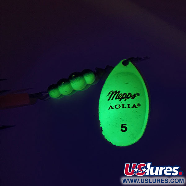 Mepps Aglia 5 Fluo UV (світиться в ультрафіолеті)