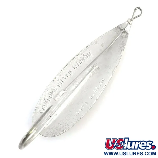  Незачіпляйка Johnson Silver Minnow, срібло, 21 г, блесна коливалка (колебалка) #9061