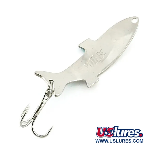 Acme Phoebe, нікель/зелений, 7 г, блесна коливалка (колебалка) #9068