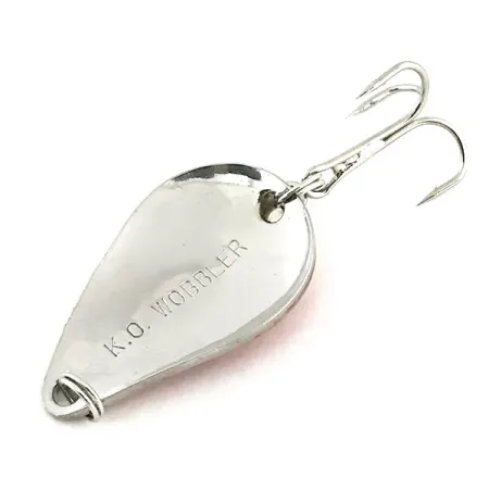 Acme K.O. Wobbler, нікель/червоний, 7 г, блесна коливалка (колебалка) #9079