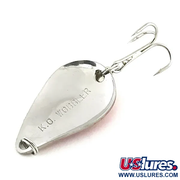 Acme K.O. Wobbler, нікель/червоний, 7 г, блесна коливалка (колебалка) #9079