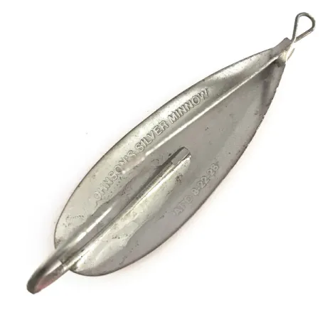 Незачіпляйка Johnson Silver Minnow, червоний/білий/срібло, 12 г, блесна коливалка (колебалка) #9089
