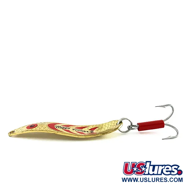  Mepps Syclops 2, золото/червоний, 17 г, блесна коливалка (колебалка) #9091