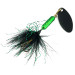 Yakima Bait Worden’s Original Rooster Tail, чорний/зелений, 3,6 г, блешня оберталка (вертушка) #9094