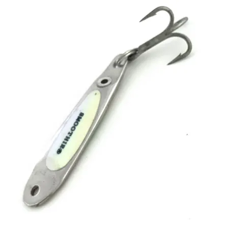 Hopkins Smoothie (світиться в темряві), нікель/зелений/, 21 г, блесна коливалка (колебалка) #9104