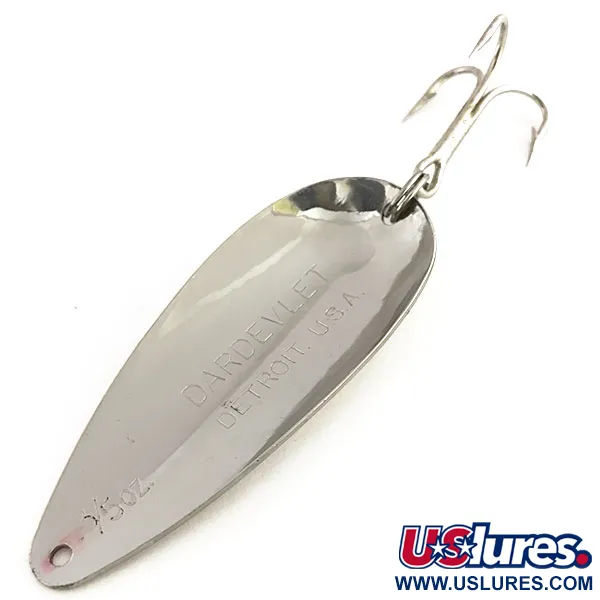 Eppinger Dardevle Dardevlet, нікель, 21 г, блесна коливалка (колебалка) #9141