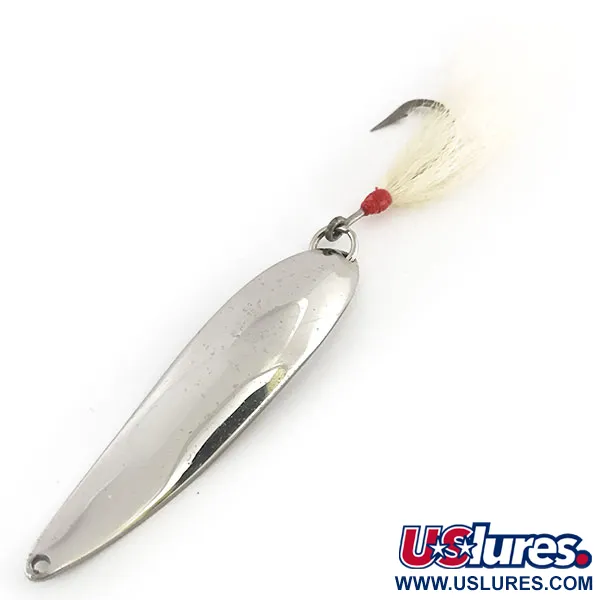 Acme Fiord Spoon, нікель/синій, 21 г, блесна коливалка (колебалка) #9151