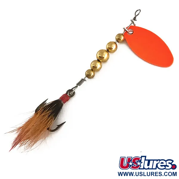 Renosky Lures Swiss Swing UV (світиться в ультрафіолеті), неоновий помаранчевий UV - світиться в ультрафіолеті, 2,6 г, блешня оберталка (вертушка) #9168