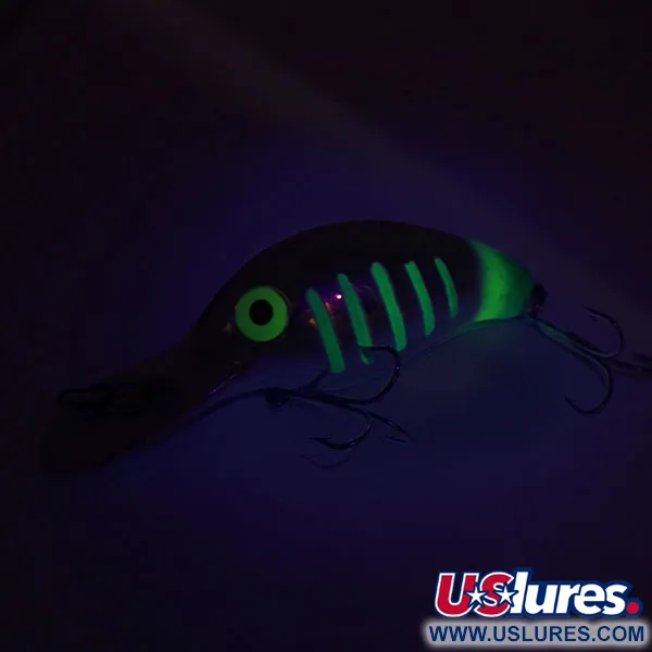 Yakima Bait Fatfish, дзеркальне срібло/зелений/шартрез, 25 г, воблер #9193