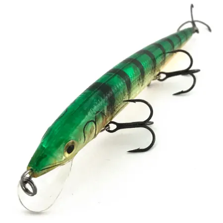 Rapala Husky Jerk HJ 14, Green Tiger, 18 г, воблер #9202