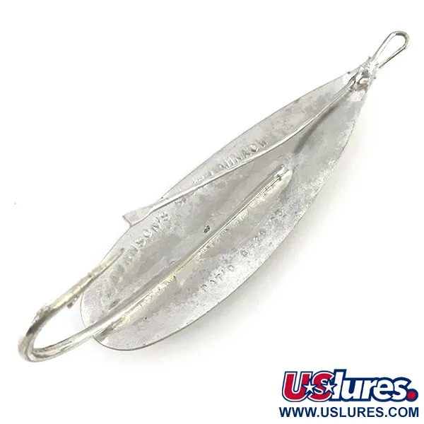  Незачіпляйка Johnson Silver Minnow, нікель, 21 г, блесна коливалка (колебалка) #9218