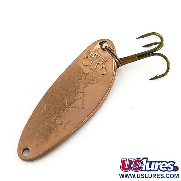 Seneca Little Cleo (Hula Girl), мідь/червоний, 10 г, блесна коливалка (колебалка) #9220