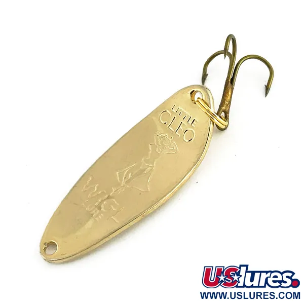 Seneca Little Cleo (Hula Girl), золото, 10 г, блесна коливалка (колебалка) #9222