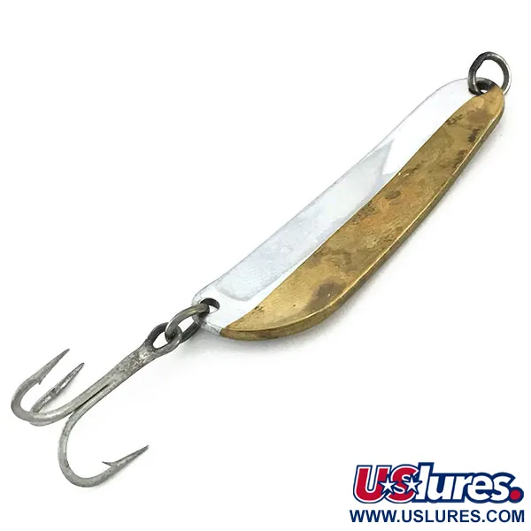 Luhr Jensen Pflueger Limper Limpet#4, нікель/бронза, 16 г, блесна коливалка (колебалка) #9230