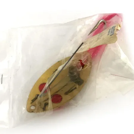 Незачіпляйка Herter's, золото/червоний, 6 г, блесна коливалка (колебалка) #9232