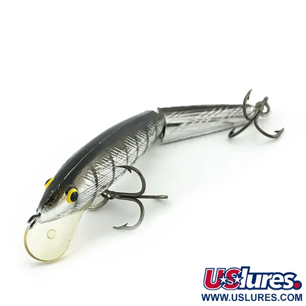 Norman Minnow Floater Jointed, Silver, 6,5 г, воблер #9282