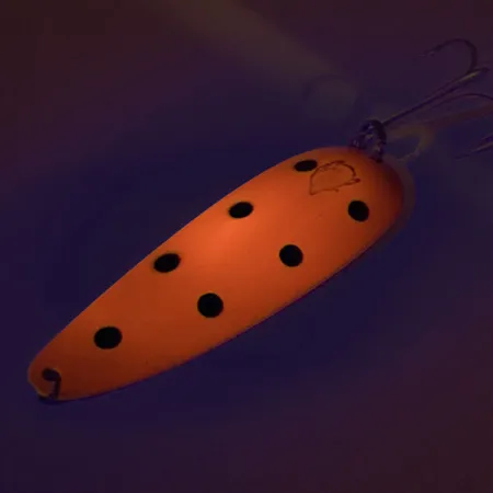 Eppinger Dardevle UV (світиться в ультрафіолеті), яскраво-червоний/чорний/нікель, 28 г, блесна коливалка (колебалка) #9289