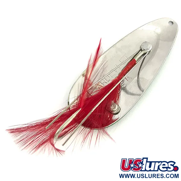 Eppinger Незачіпляйка Dardevle Dardevlet, зелений/білий/нікель, 21 г, блесна коливалка (колебалка) #9290