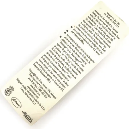 Fred Arbogast Hula Popper, чорний, 10 г, воблер #9298