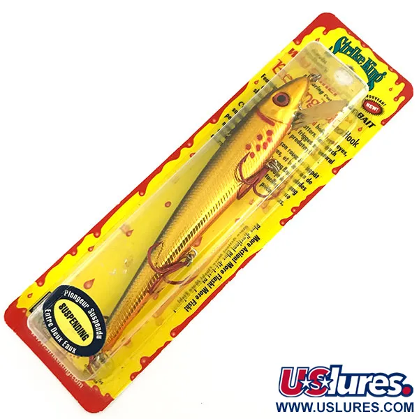  Strike King Wild Shiner, золото, 17 г, воблер #9302