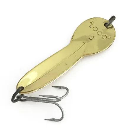 Glen Evans Loco 3, золото, 17 г, блесна коливалка (колебалка) #9300