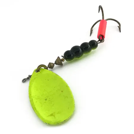 Mepps Aglia 5 UV (світиться в ультрафіолеті), Шартрез Fluo UV, 14 г, блешня оберталка (вертушка) #9325