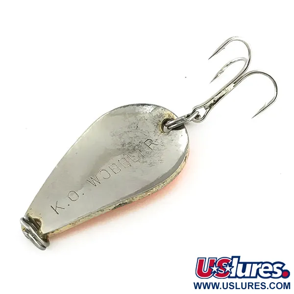 Acme K.O. Wobbler, нікель/помаранчевий, 14 г, блесна коливалка (колебалка) #9367
