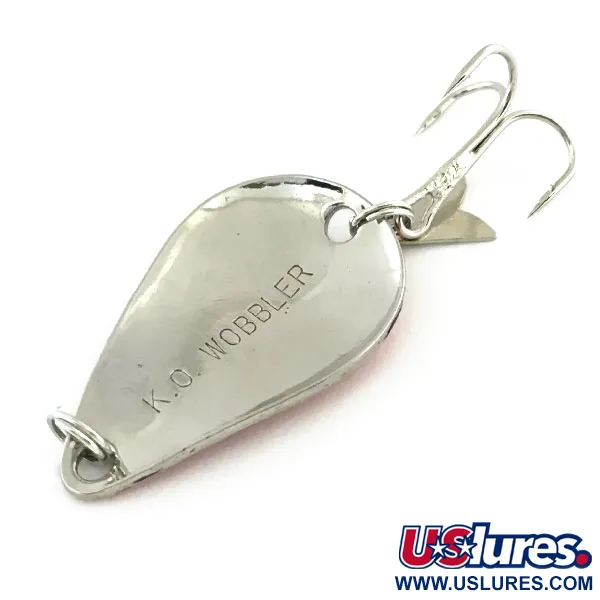 Acme K.O. Wobbler, нікель/червоний, 7 г, блесна коливалка (колебалка) #9368