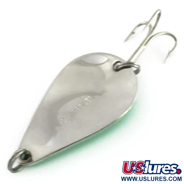 Acme K.O. Wobbler (світиться в темряві), білий/зелений glow (світиться в темряві), 21 г, блесна коливалка (колебалка) #9370