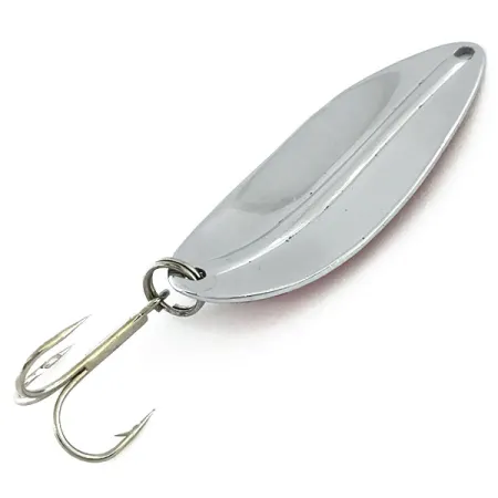 TODDCO Main liner, нікель/червоний, 12,5 г, блесна коливалка (колебалка) #9377