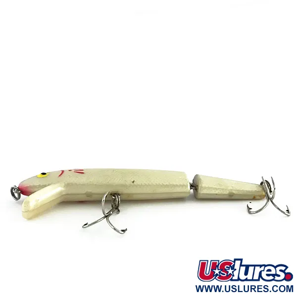  Cotton Cordell Red Fin Jointed, білий перламутр, 10,5 г, воблер #9382