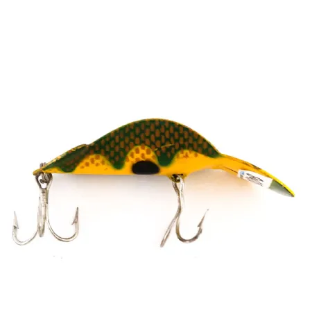 Buck Perry Spoonplug, Frog (жовтий/зелений), 10 г, блесна коливалка (колебалка) #9400