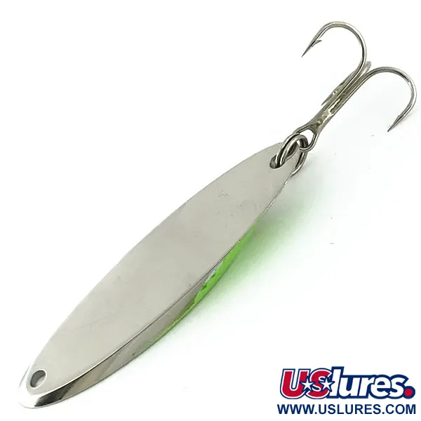Acme Kastmaster, нікель/зелений, 21 г, блесна коливалка (колебалка) #9403