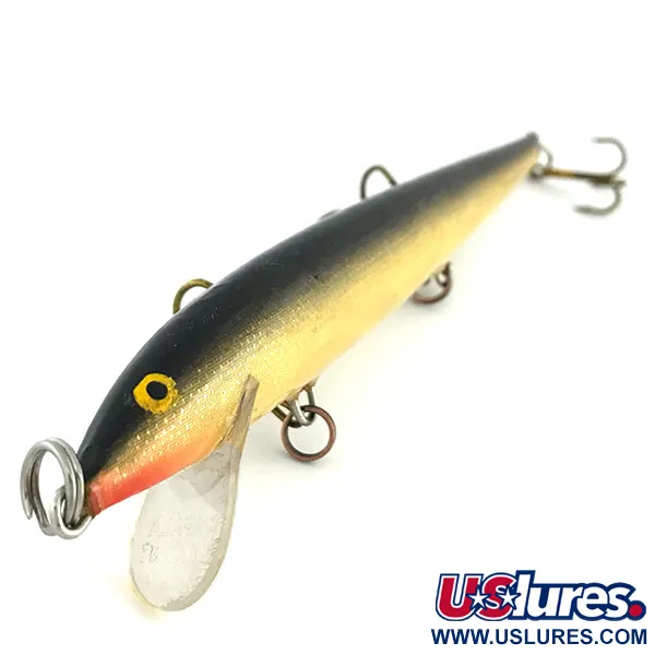 Rapala Original Floater F13, G (Gold), 7 г, воблер #9405