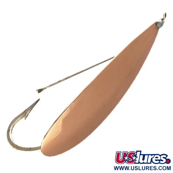  Незачіпляйка Johnson Silver Minnow, мідь/срібло, 28 г, блесна коливалка (колебалка) #9424