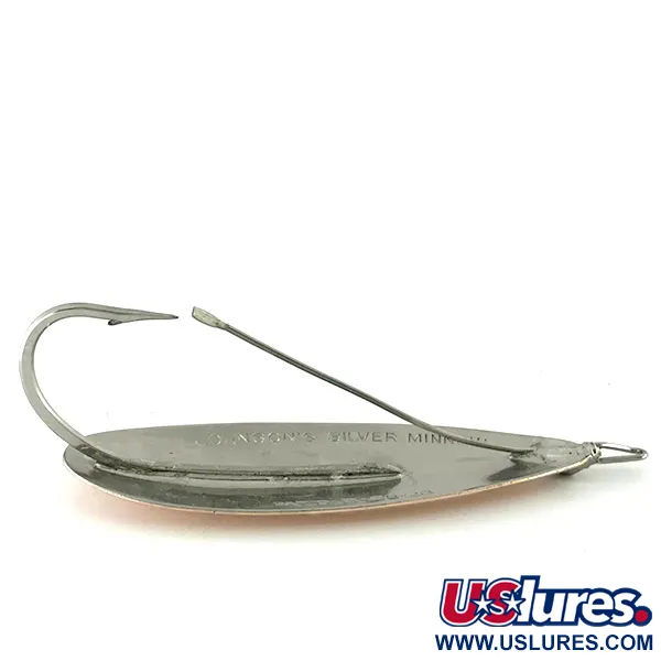  Незачіпляйка Johnson Silver Minnow, мідь/срібло, 28 г, блесна коливалка (колебалка) #9464