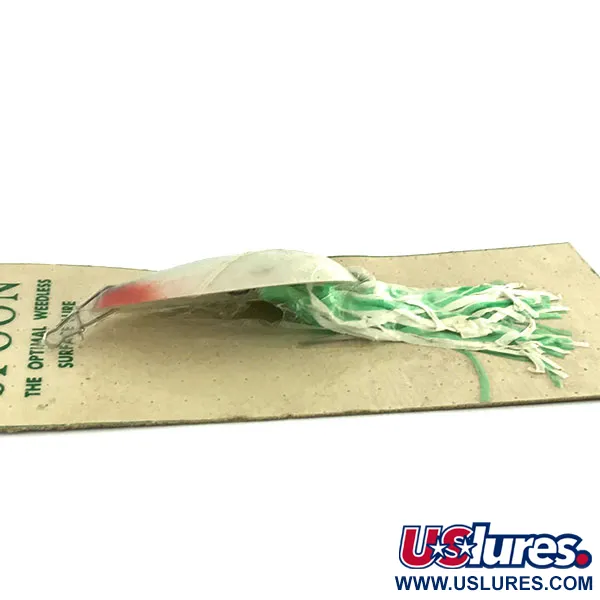 Hydro Lures Незачіпляйка Hydro Spoon, білий/червоний/зелений, 14 г, воблер #9467