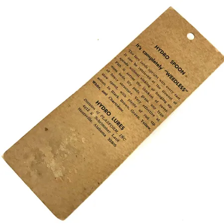 Hydro Lures Незачіпляйка Hydro Spoon, жовтий/чорний, 17 г, блесна коливалка (колебалка) #9468