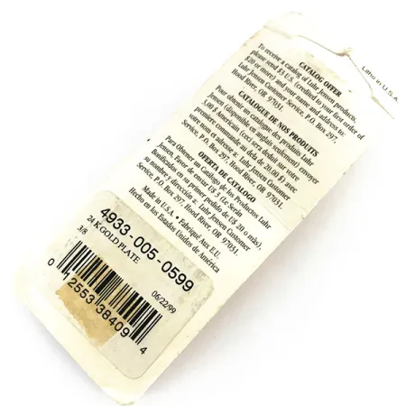 Tony Accetta Tony's Spoon, золото, 11 г, блесна коливалка (колебалка) #9488