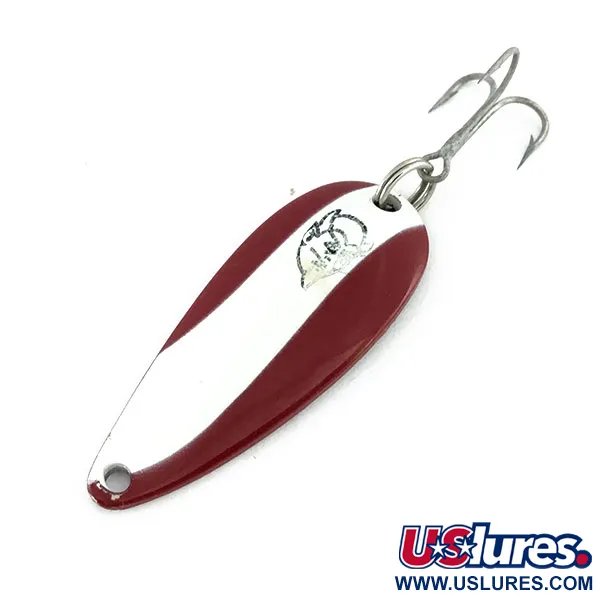 Eppinger Dardevle Spinnie, червоний/білий/нікель, 9 г, блесна коливалка (колебалка) #9490